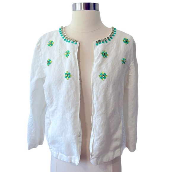 Ruby Rd.Embellished Jacket Size 10 - Picture 1 of 5